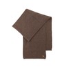 Bickley + Mitchell Cashmere Merino Scarf, Walnut Brown, One Size,