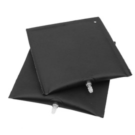 2 Pieces Black Inflatable Air Wedge Pump with 1 Pcs Red Wedge Pump Alignment Tool for Home Door Window Installation Auto Repair