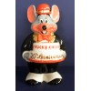 Chuck E. Cheese 20th Anniversary Cookie Jar: L.E. of 1997