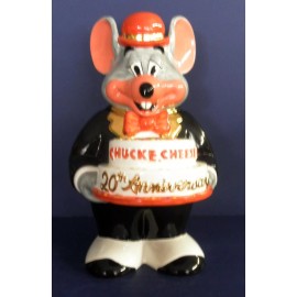 Chuck E. Cheese 20th Anniversary Cookie Jar: L.E. of 1997   - from 1997
