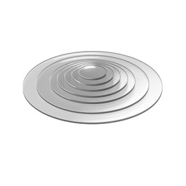 Acrylic Glass Cuts - Tested UV Protection - Shatterproof and Versatile - Acrylic Glass Panels - Panels (Diameter 250 mm, Thickness 5 mm, Transparent)