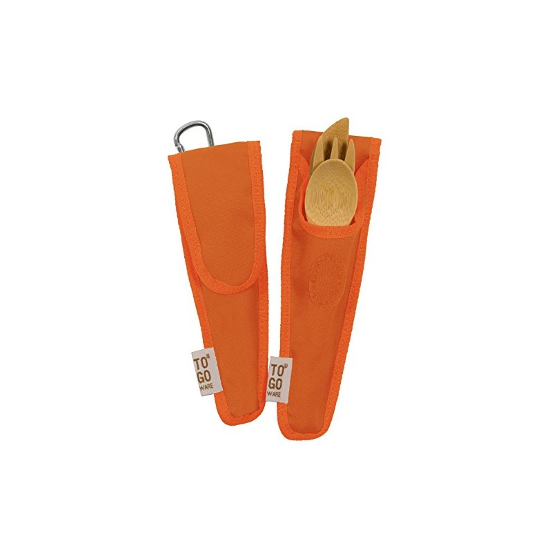 TO GO WARE Kids Repeat Bamboo Utensil Set - Orange
