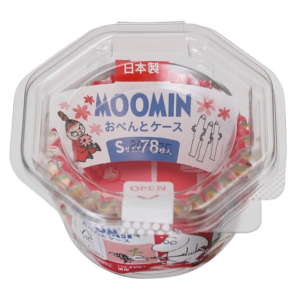 Toyo Aluminum S1825 Bento Cup Side Dish Cup Moomin Disposable S 78 Pieces