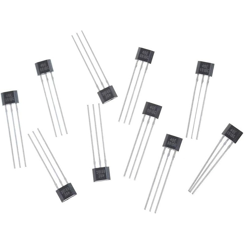 10 Pcs Hall Element 49E Oh49E Ss49E Linear Sensor Hall