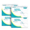 Winner Alcohol Wipes Individually Wrapped, 6" x 4" Large Prep
