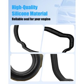 AUGREX 0362072 Engine Valve Cover Gasket Set w/Spark Plug Seals Fit for Acura Mdx RDX RLX TLX Honda Accord Crosstour Odyssey 3.0l 3.5l 2014 2015 2016 2017 2018 2019 2020 2021