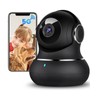 Litokam 2K Indoor Camera: 360° Pan/Tilt Home Security for Pets,