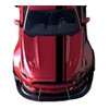 Double 2 and 8 Inch Offset Vinyl Racing Stripes Fits