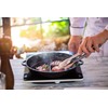 HIC Kitchen Spring Locking Food Tong for Kitchen and Barbecue,