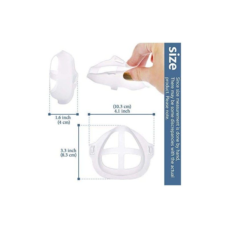 Boolavard 3D Stand Respirator Parts for Mask for Women Lipstick