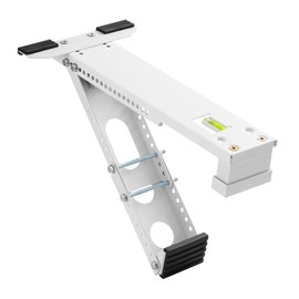 Universal Heavy-Duty Window AC Bracket – Indoor Installation, Supports Up to 165lbs for 5,000-12,000 BTU Units