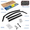 Goodyear Shatterproof in-Channel Window Deflectors for Subaru Forester 2019-2024, Rain