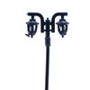 Tiardey 10pcs Double Head Lamp Model Railway Train/Road Lamp Post