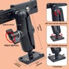 Heavy Duty Drill Base Walkie Talkie Belt Clip&Phone Holder Car