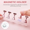 2 Sets Nail Stand Display, Magnetic Nail Tips Stand, Nail