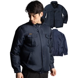 Duerfusa Air Conditioned Vest, Work Clothes, 3.5 inches (9 cm) Hole, Compatible, Convenient for Washing and Changing, Vest Only, For Summer, Unisex, Sweat Absorbent, Quick Drying, Fan Not Included,