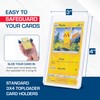 BCW 3x4 Topload Card Holder - Standard - 25ct |