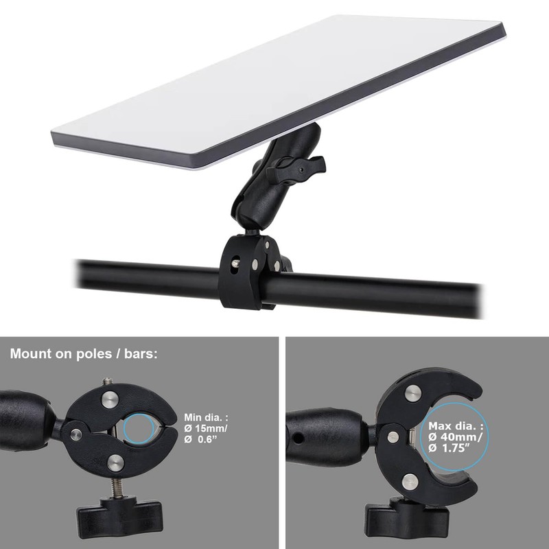 POWRIG Starlink Mini Mount for RV Ladder, RV Roof Rack