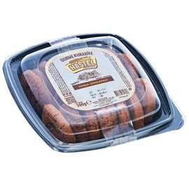 Hastel Gourmet Chocolate Chip Cookies – Fresh Baked Cookies with Rich Chocolate Chunks, Sweet Baked Cookies Snack Box, 10.6 OZ (300g) Pack – Delicious Turkish Chocolate Candy Cookie