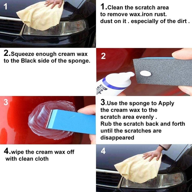 Mc.P.P High-Power Body Compound Scratch Clear Kit MC-308