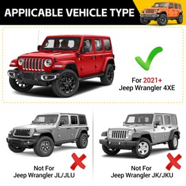 JTYZSM Magnetic Phone Mount for 2021-2024 Jeep Wrangler JL 4XE Multi-Mount Car Phone Holder Dash Tray System Kit Strong Magnet Dashboard Phone Holder Accessories(Not for 4X4/Gladiator)