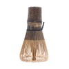 ANCLLO Chasen Matcha Powder Whisk Black Bamboo Japanese Tea Ceremony