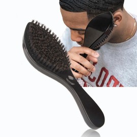 CONGGUAN Boar Bristle Hair Brush Wet and Dry Hair Hairbrush Magic Wave Brush Teasing Hair Brush for Man Women Boys Girls