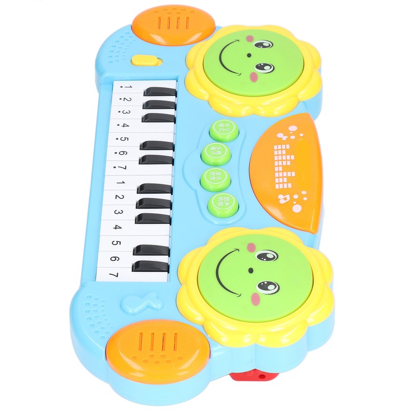Piano Toy Electronic Keyboard Sound Light Effects Instrument for Above