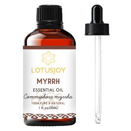 LOTUSJOY Myrrh Essential Oil for Skin Hair Diffuser Candle Soap Making - 1 Oz
