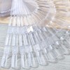 FENQURO Pack of 150 Nail Stencils, Nail Tips, Tips for