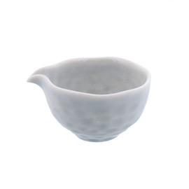 Tableware East Pouring Single Mouth Bumpy Mini Bowl, 2.8 inches (7 cm), Gray