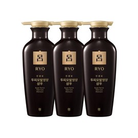 Ryo Ginsengbo Scalp and Hair Nutrition Shampoo 400ml 3pcs / 려 진생보 두피모발영양 샴푸 400ml 3개