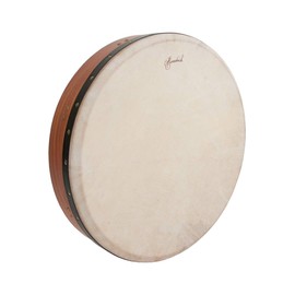 Roosebeck Bodhran Drum Package Includes: Irish Bodhran Tunable Drum W/Tipper, Red Cedar and Deluxe Quilted Case for 18" Drums