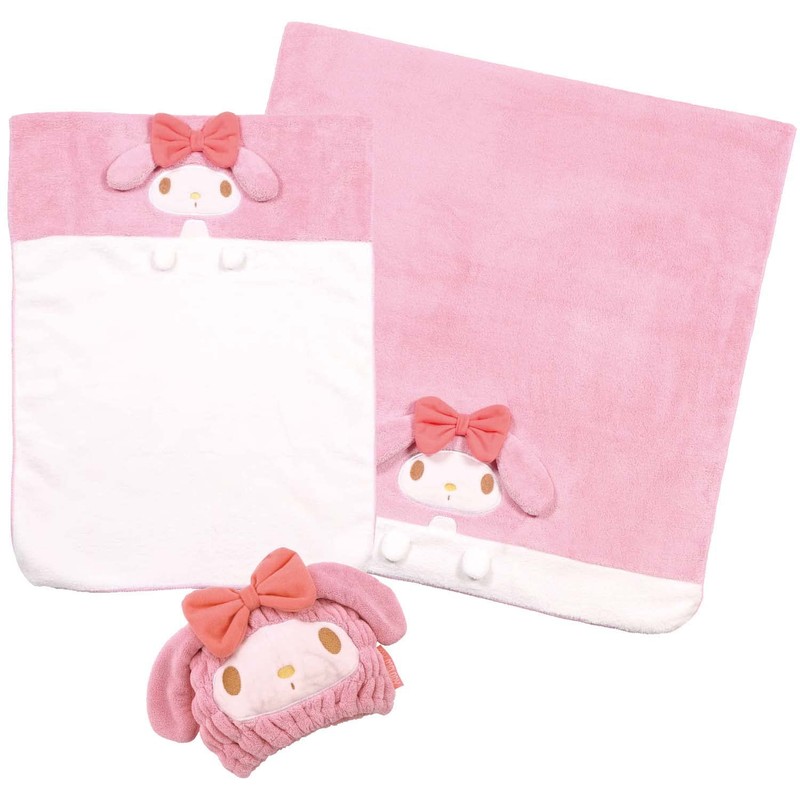 Skater TODR1-A Water Absorption, Quick Drying, Bath Towel, My Melody,