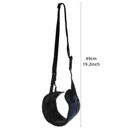 Airplane Foot Hammock for Plane Foot Rest Airplane Travel Comfy Adjustable Plane Foot Hammock Portable Airplane Footrest Travel Accessories for Long Trip Home Office Relax Feet Rest