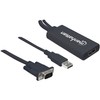 Manhattan AC-5713 Convertidor Video Svga+Audio USB a HDMI,