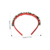 Healvian 2pcs Christmas Party Headbands Bells Lightweight Festival Costume Accessories