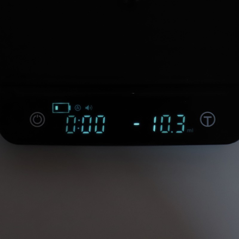 Digital Coffee Scale with Timer Waterproof Touch Screen Rechargeable 3kg/0.1g