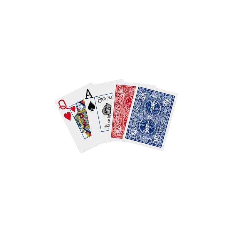 Bicycle Jumbo Index Playing Cards , 2 Pack Large Print