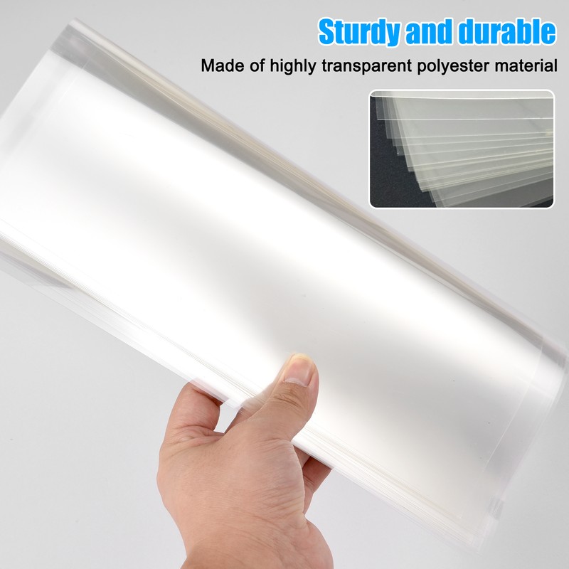 20PCS Blank Stencil Sheets 12x12in with 3pcs Replacement Cutting Mat