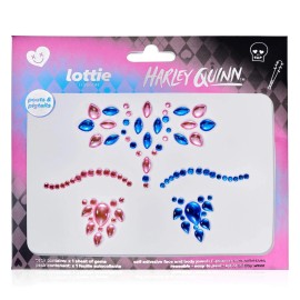 Lottie London x Harley Quinn Face & Body Gems in Pouts & Pigtails,...