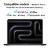 XinWoTuo Tempered Glass Screen Protector for MacBook Pro 14.2'' M2