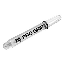 Target Darts 10 x Sets of Clear Pro Grip Kurt Dart Shafts - 30 Dart Shafts Total