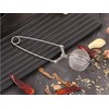 CENZICOM Stainless Steel Handle Mesh Snap Ball Loose Leaf Tea