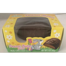 PALMER (1) PALMER PEANUT BUTTER FILLED MILK CHOCOLATE EGG- 3oz  EASTER CANDY