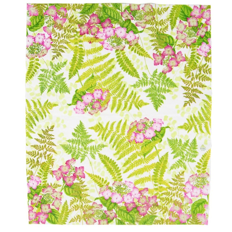 Caspari Fern Garden Guest Towel Napkins - 15 Per Package