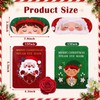 30 Pcs Christmas Steam Eye Masks Bulk for Dry Eyes