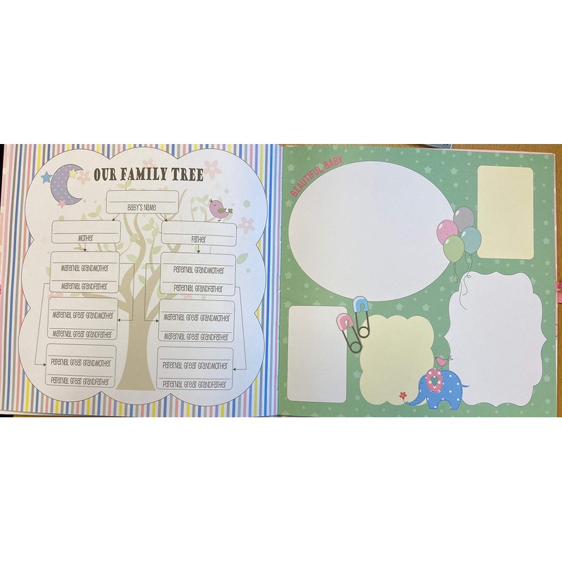 Baby's My First Year Record Log Book to Commemorate Birth