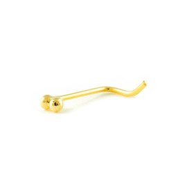 Mondepetit - Yellow Gold 18K Nose Piercing Balls Shine