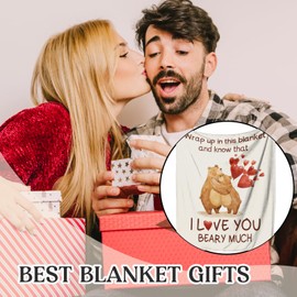 Einanmut® Dad Birthday Gifts - Super Soft Hug Blanke Dad Gifts, Daddy Birthday Gifts from Daughter Son, Birthday Gifts for Dad, Presents for Daddy on Christmas Birthday Father's Day Thanksgiving